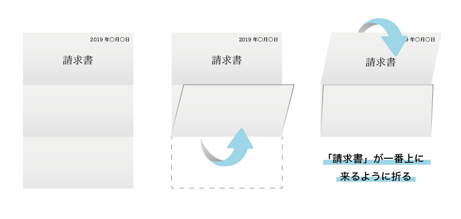 請求書の封筒の書き方ガイド 封筒の選び方 請求書の折り方など Makeleaps